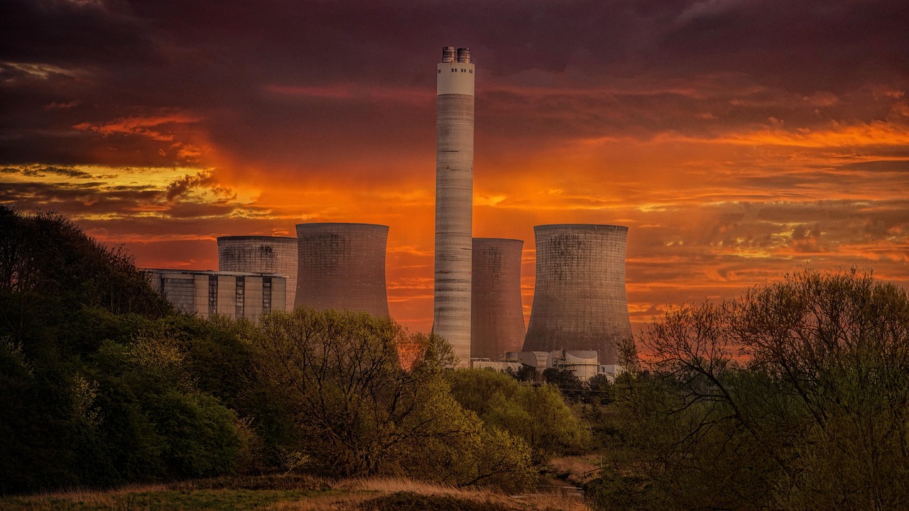 cooling towers, industry, eve, meadow, contrast, clouds, flow, nature, afterglow, power plant, nuclear power plant, energy, cooling tower, technology, chimney, power supply, environment, heaven, nuclear power, industrial plant, environmental pollution, forest